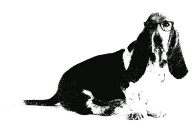 Hipster Hound Wordless