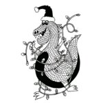 Christmas Dino Lights